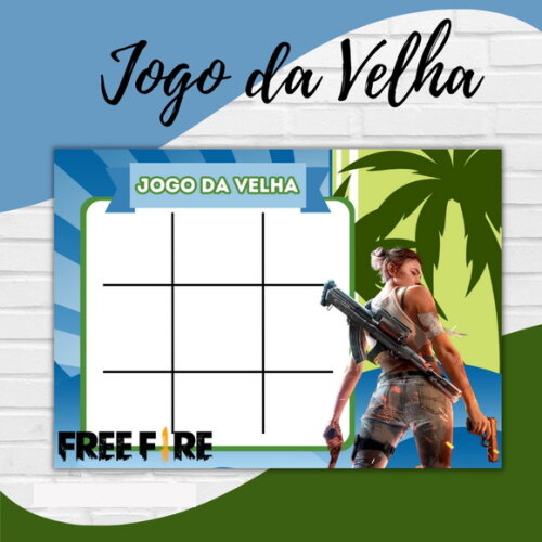 Arquivo Digital Jogo da Velha Free Fire #3097