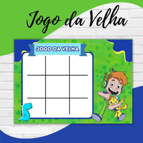 Arquivo Digital Jogo da Velha Gato Galactico #3098