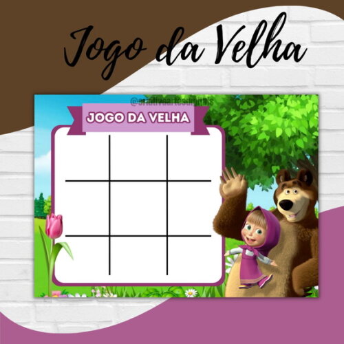 Arquivo Digital Jogo da Velha Marcha #2751