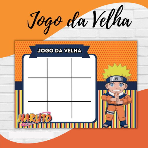Arquivo Digital Jogo da Velha Naruto #3109