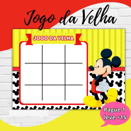 Arquivo Digital Jogo da Velha Patrulha Canina #3431