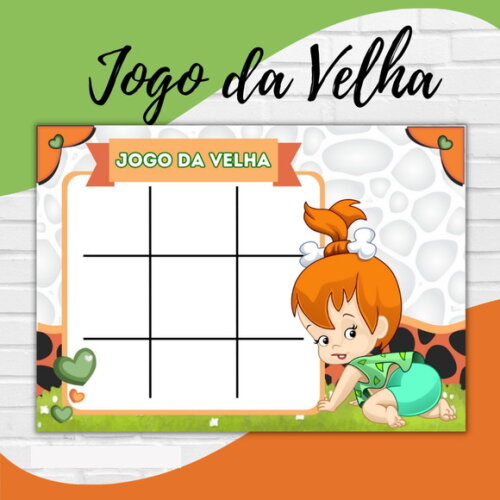 Arquivo Digital Jogo da Velha Pedrita #2733