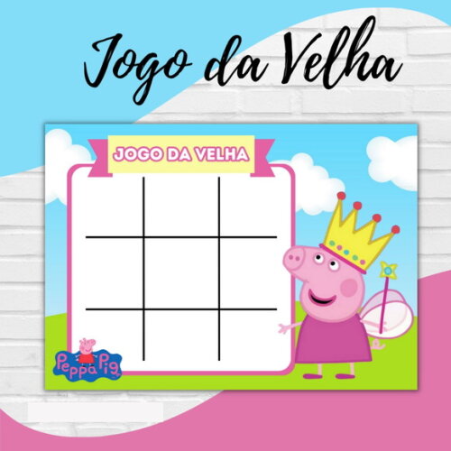 Arquivo Digital Jogo da Velha Porquinha #2753
