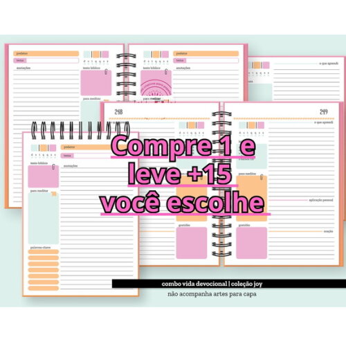 Arquivo Digital Joy - Combo Vida Devocional #6725