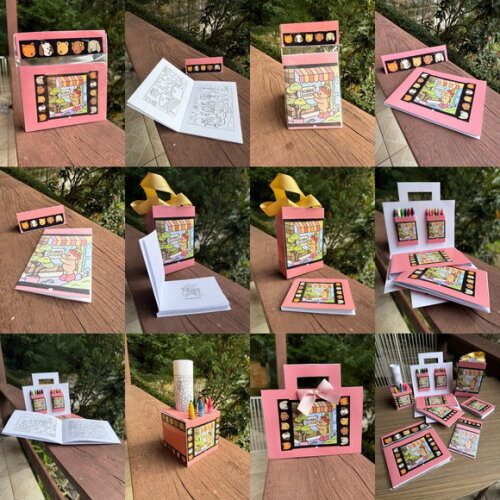 Arquivo Digital Kit para Colorir Bobbie Goods #6929