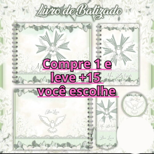 Arquivo Digital Livro Batizado e Caderno de Oração #1206