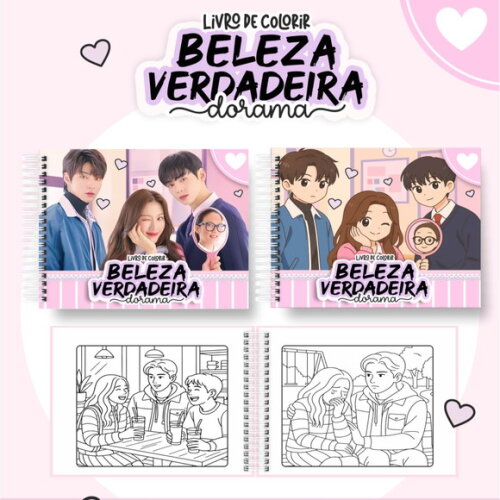 Arquivo Digital Livro de Colorir Beleza Verdadeira #7130