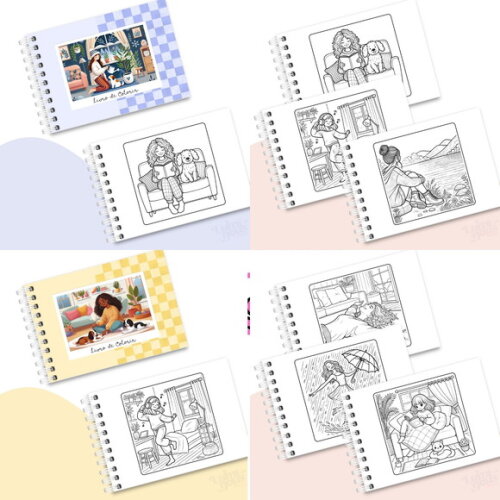 Arquivo Digital Livro de Colorir Conforto #6566