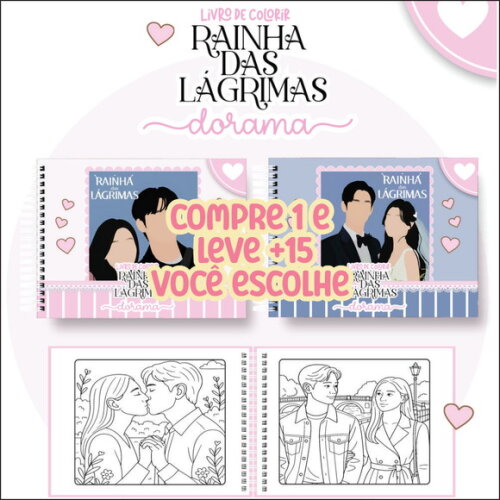 Arquivo Digital Livro de Colorir Dorama #7681