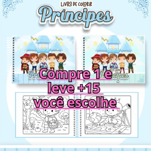 Arquivo Digital Livro de Colorir Principies #7129