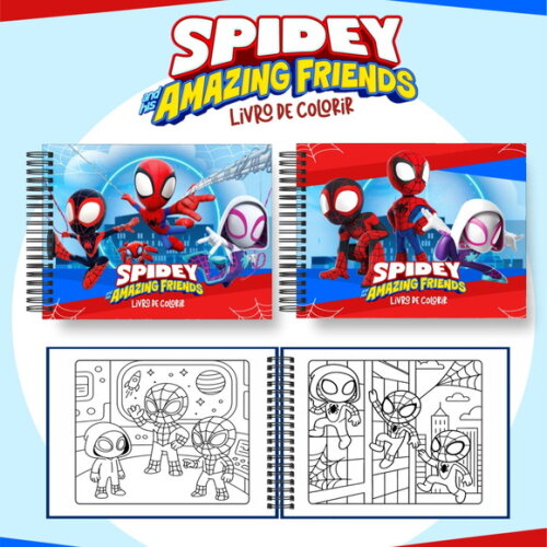 Arquivo Digital Livro de Colorir Spidey e Amigos #6971