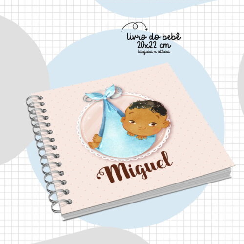Arquivo Digital Livro do Bebê Menino Negro #2884
