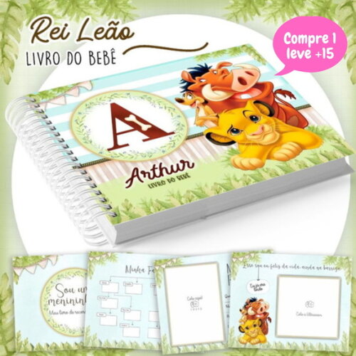 Arquivo Digital Livro do Bebê o Rei Leão #920