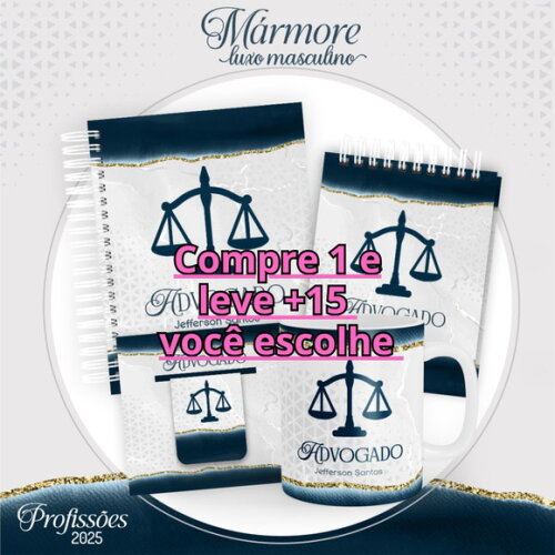 Arquivo Digital Pack Agendas Profissões 2025 Masculino #6127