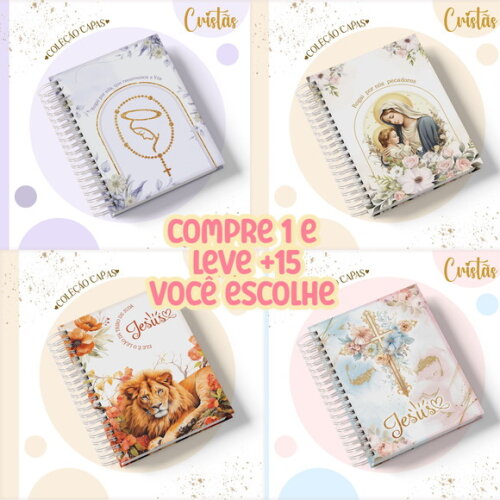 Arquivo Digital Pack Capas Católicas #7295
