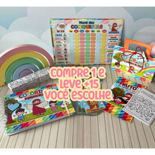 Arquivo Digital Pack Colorir Cristão #7256