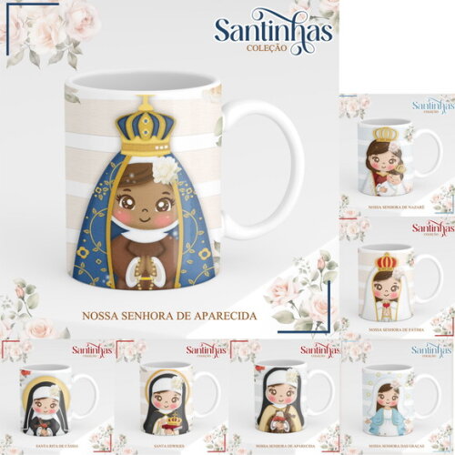 Arquivo Digital Pack Santinhas #3497