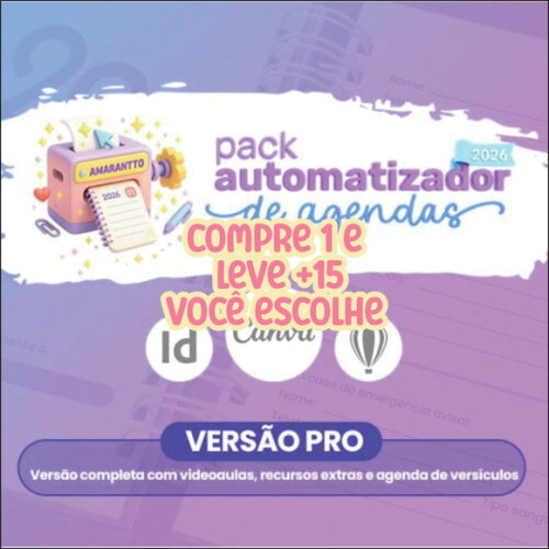 Arquivo Digital Planilhas para Agendas 2026 #7149
