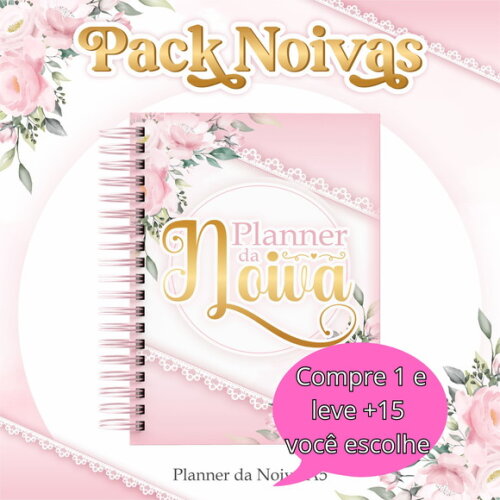 Arquivo Digital Planner da Noiva #4617
