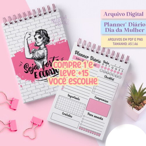 Arquivo Digital Planner da Mulher #7722