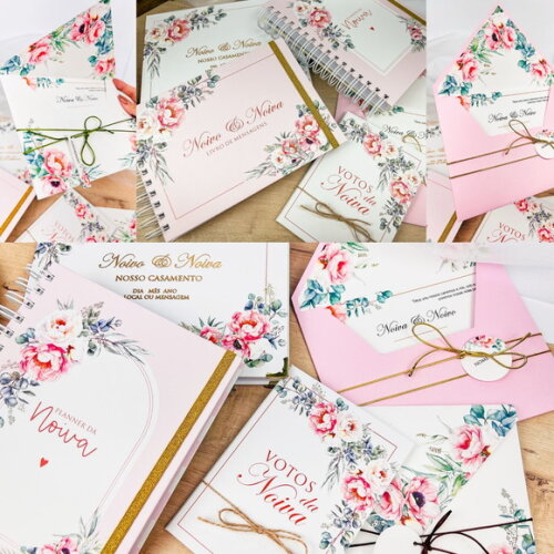 Arquivo Digital Planner da Noiva #3625