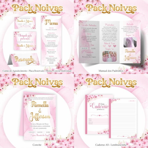 Arquivo Digital Planner da Noiva #4619