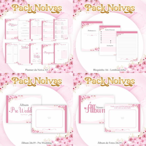 Arquivo Digital Planner da Noiva #4619