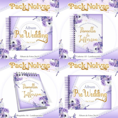 Arquivo Digital Planner da Noiva #4618