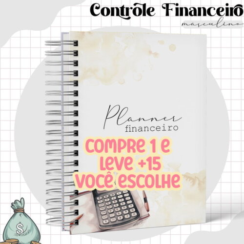 Arquivo Digital Planner Financeiro #7480