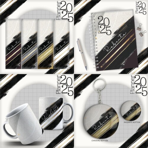 Arquivo Digital Planner Masculino 2025 #6040