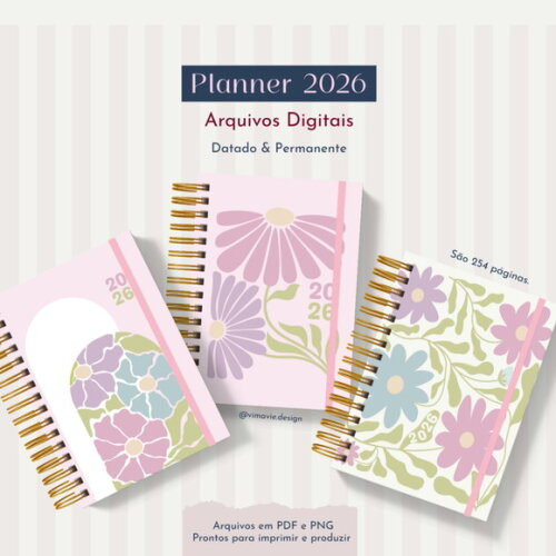 Arquivo Digital Planners 2026 #7215