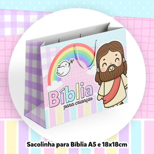 Arquivo Digital Sacolinha Bíblia Infantil #3037