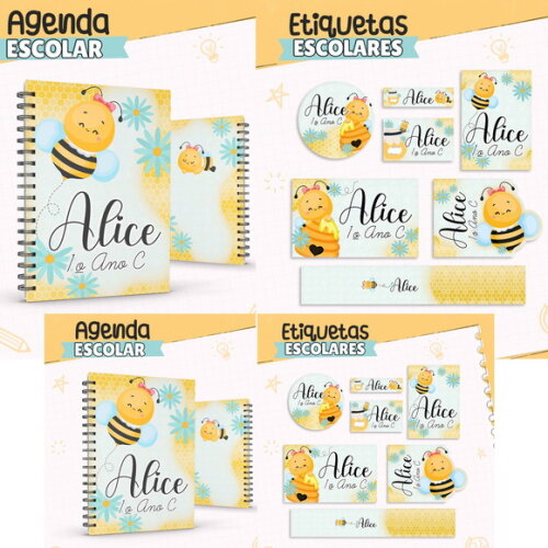 Arquivo Digital Volta as Aulas Abelhinha #7612