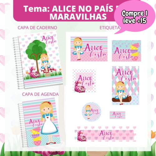 Arquivo Digital Volta às Aulas Alice #3637