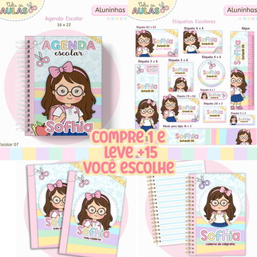 Arquivo Digital Volta às Aulas Aluninhas 2026 #7641