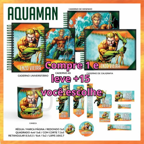 Arquivo Digital Volta Ás Aulas Aquaman #3606