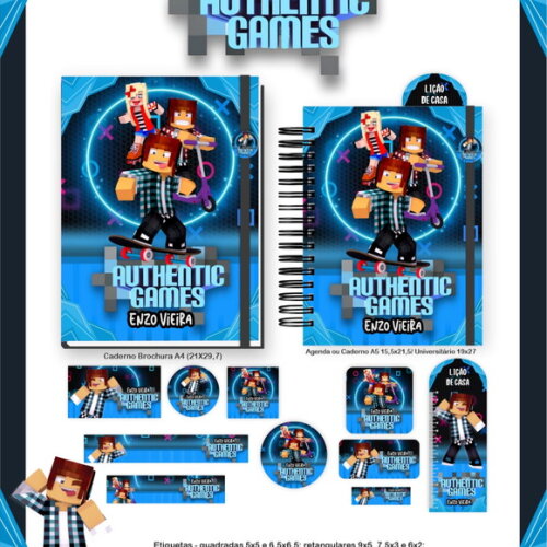 Arquivo Digital Volta as Aulas Authentic Games 2026 #7636