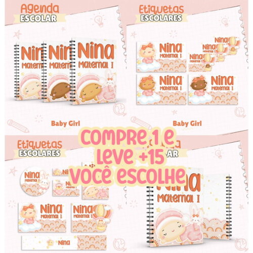 Arquivo Digital Volta Ás Aulas Baby Girl #7614