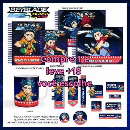 Arquivo Digital Volta Ás Aulas Beyblade #3607