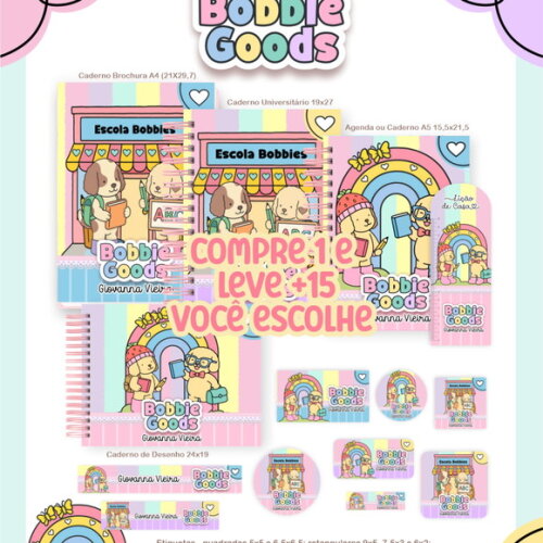 Arquivo Digital Volta Ás Aulas Bobbie Goods 2026 #6255