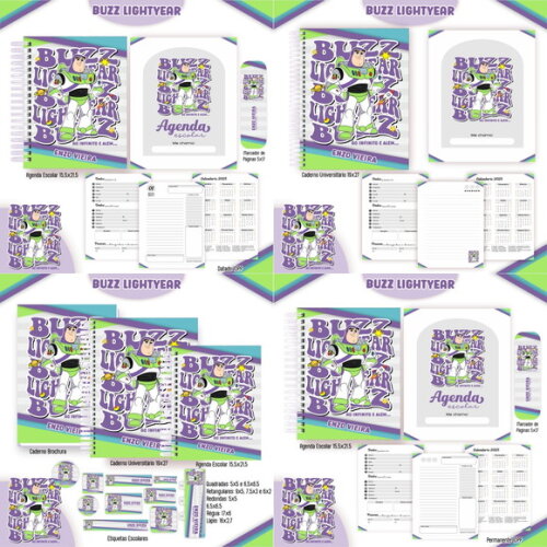 Arquivo Digital Volta Ás Aulas Buzz Lightyeare #4651