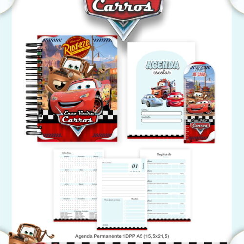 Arquivo Digital Volta Ás Aulas Carros Disney 2026 #7518