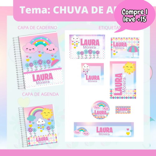 Arquivo Digital Volta às Aulas Chuva de Amor #3646