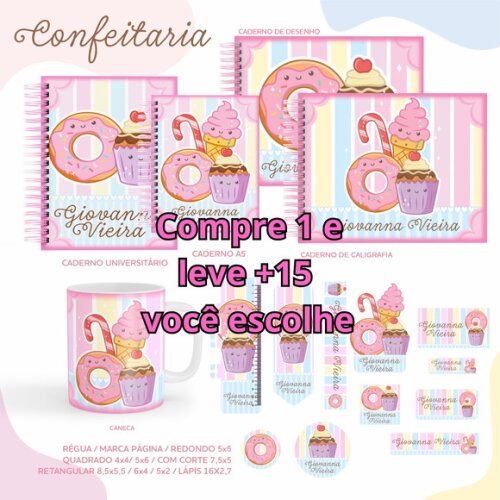 Arquivo Digital Volta Ás Aulas Confeitaria #3621