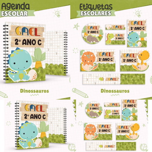 Arquivo Digital Volta as Aulas Dino #7627
