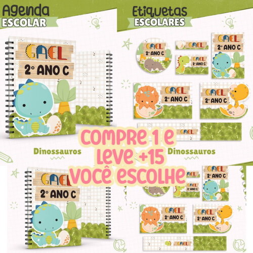 Arquivo Digital Volta as Aulas Dino #7627