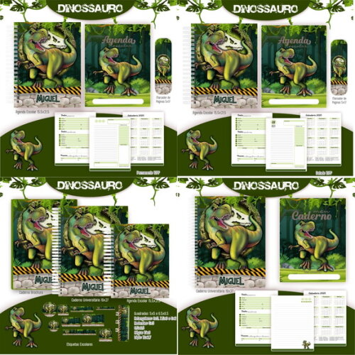 Arquivo Digital Volta Ás Aulas Dinossauro #6020