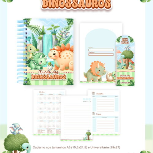Arquivo Digital Volta Ás Aulas Dinossauro 2026 #7596