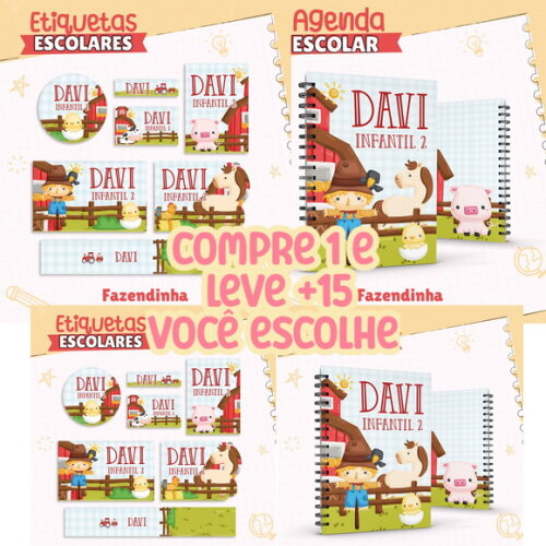 Arquivo Digital Volta Ás Aulas Fazendinha #7627
