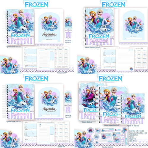 Arquivo Digital Volta Ás Aulas Frozen #4662
